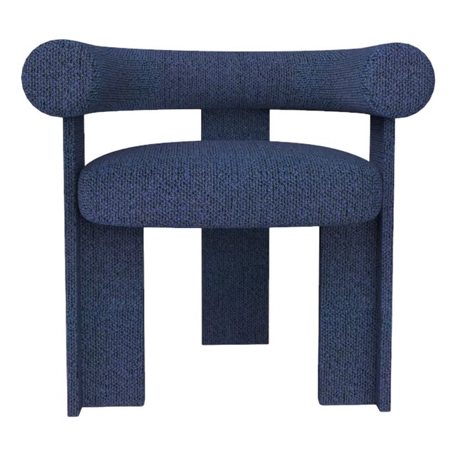 Collector Modern Cassette Chair in Safire 0011 by Alter Ego For Sale