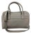 Loro Piana Grey Leather Duffle Tote For Sale