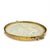What a sweet little piece of history! This antique round vanity tray has the prettiest old lace tucked beneath glass, with...