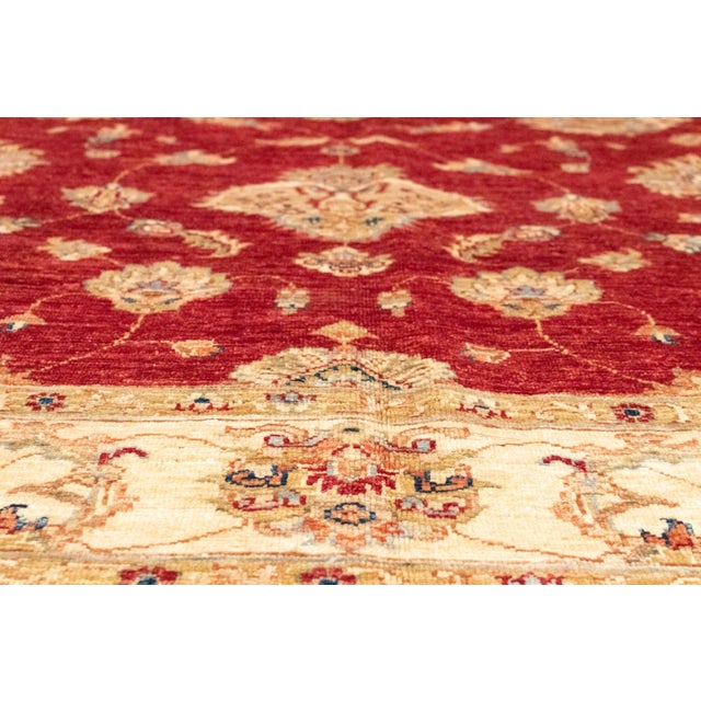 Brown Middle Eastern Rug in Wool For Sale - Image 8 of 11