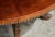 Mid-Century Coffee Table in Wood and Patinated Cognac Leather, 1940s For Sale - Image 4 of 13