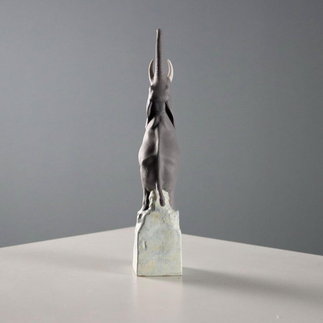 Ceramic Elephant Figurine from Lladrò For Sale - Image 7 of 9