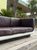 Space Age White Sofa With Aubergine Leather, Circa 1970 For Sale - Image 12 of 12
