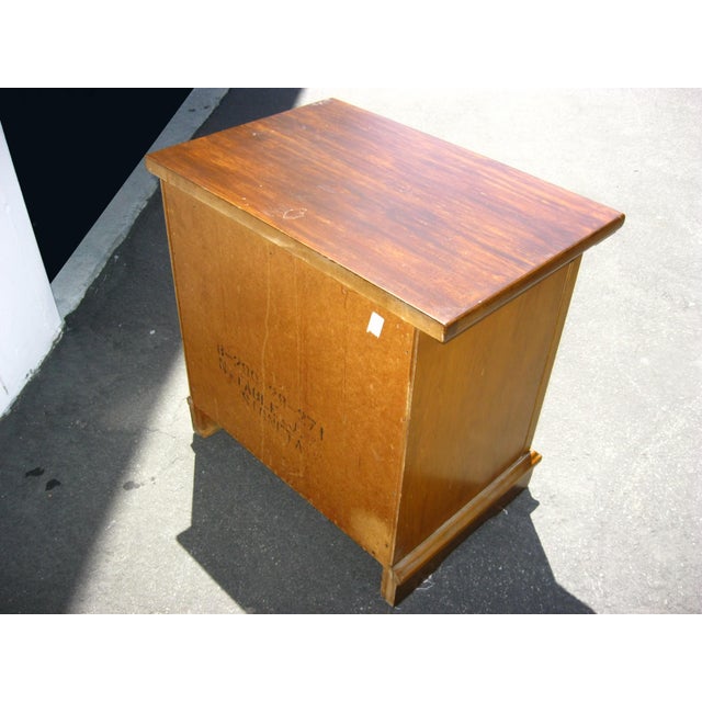 Mid Century Modern Bassett One Drawer Nightstand End Table Chairish