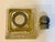 1920s Antique Art Deco Frosted Glass Inkwell With Pewter Orb Lid For Sale - Image 5 of 12