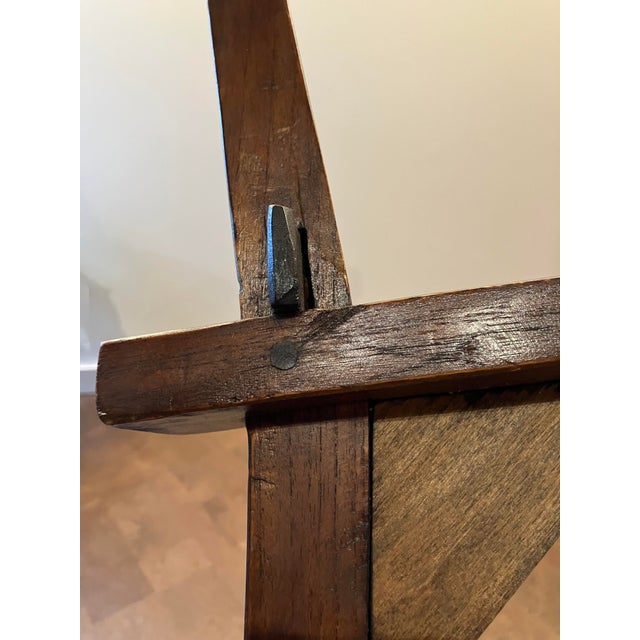 Brown 19th Century Pair of Chinese "Country Ming" Southern Official’s Hat Chairs For Sale - Image 8 of 14