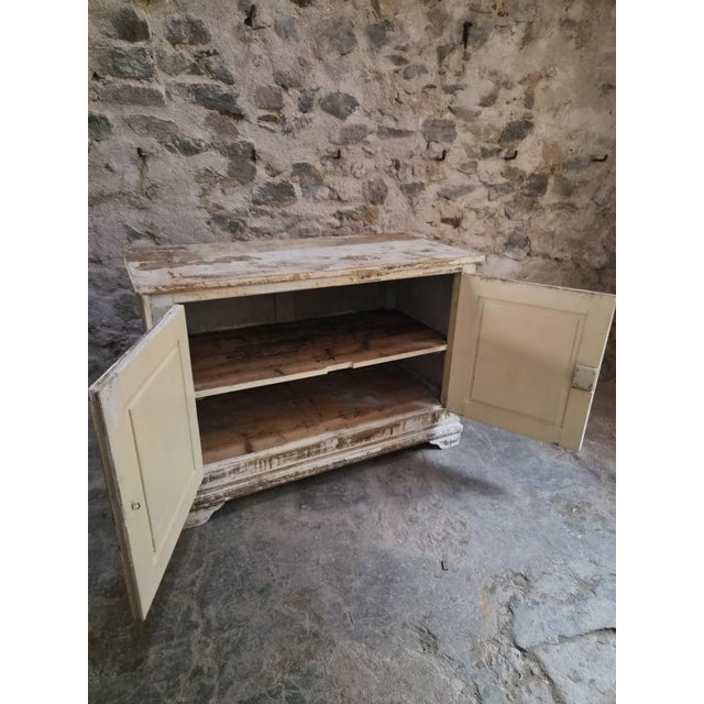 Antique French Pine Buffet Cabinet, 1870s For Sale - Image 11 of 18
