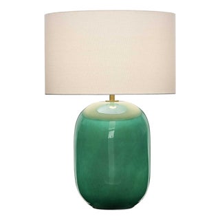 Hollis Teal Table Lamp For Sale