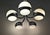Stilnovo Chrome Chandelier with Crystal Spheres from Stilnovo, Italy, 1960s For Sale - Image 4 of 11