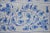 Blue Cotton Suzani Decor, Floral Blue Suzani Table Runner For Sale - Image 8 of 10