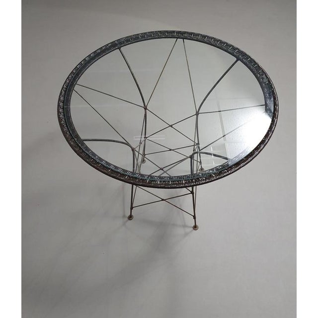 1980s Rattan Dining Set from Yuzuru Yamakawa, Set of For Sale - Image 5 of 18