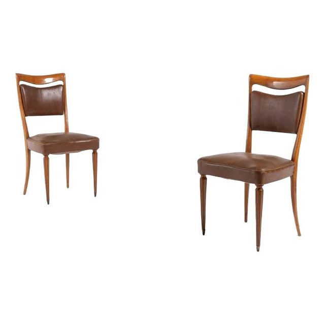 Chairs from Vittorio Dassi, 1950s, Set of 2 For Sale - Image 10 of 10