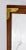 Mn exquisite Mid Century solid Walnut Chinoiserie Campaign style mirror of generous dimensions by Drexel Heritage....