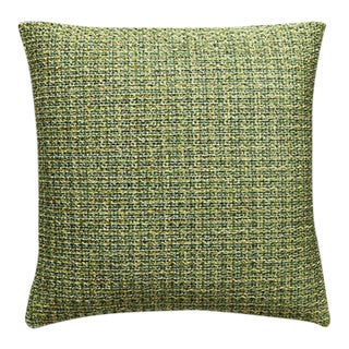 The House of Scalamandré Highland Chenille Pillow, Grass For Sale