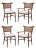 Set of 4 Mid-Century "Planner Group" Dining Chairs by Paul McCobb for Winchendon For Sale