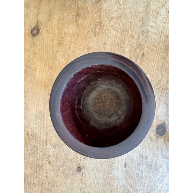 Antique Lignum Vitae Mortar and Pestle For Sale - Image 4 of 11