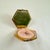 Art Deco 1930s Art Deco Houbigant Paris Floral Basket Motif Triple Folding Compact For Sale - Image 3 of 14