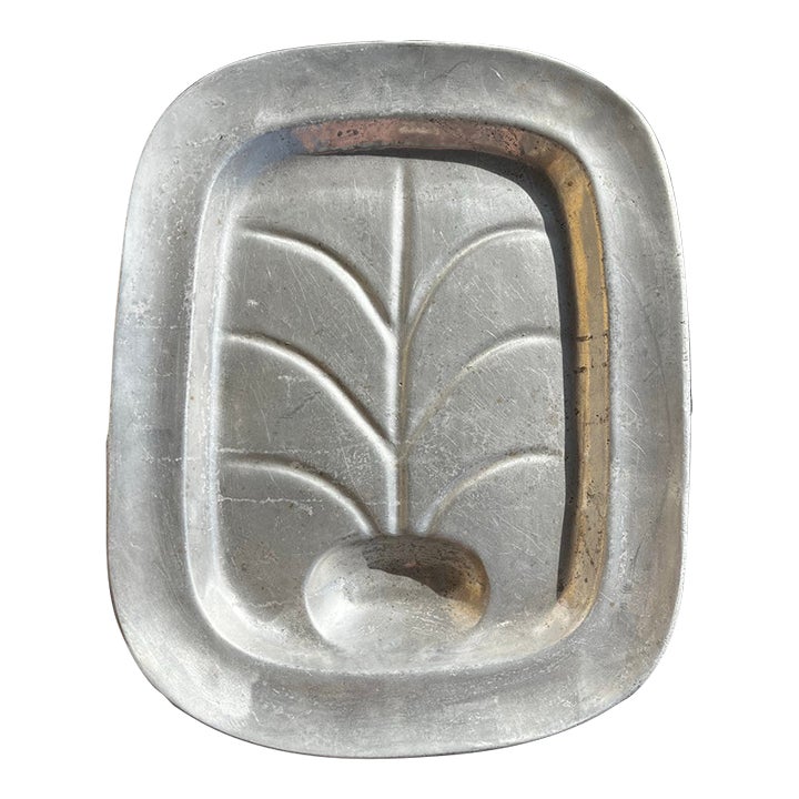 Vintage Wilton Armetale Mid-Century Footed Well & Tree Meat Platter ...