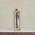 Set of 3 French Art Deco Clock + Bookends, 1930s For Sale - Image 4 of 11
