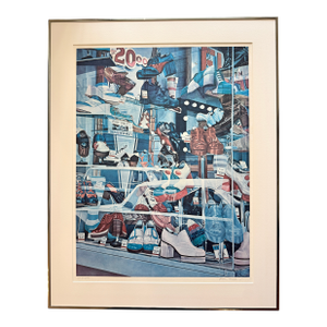 "New Shoes" Limited Edition Lithograph by Don Eddy From 70's