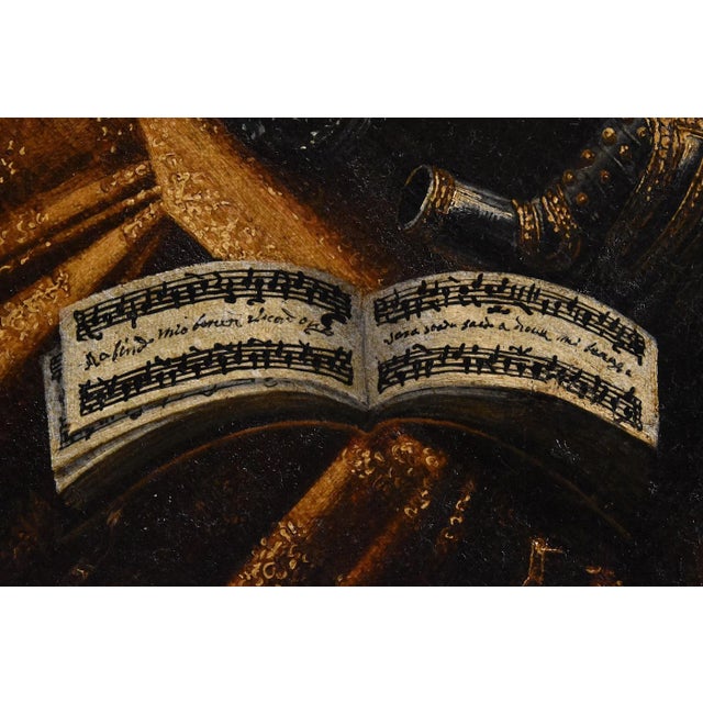 Francesco Noletti Detto Il Maltese, Still Life with Armor, 1640, Oil on Canvas, Framed For Sale - Image 13 of 16