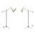 1950s Maison Lunel Pendulum Floor Lamps, 2 Available For Sale
