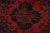 Turkmen Rug 6’8” X 9’9” Red Wool Tribal Hand-Knotted Oriental Carpet For Sale - Image 4 of 14