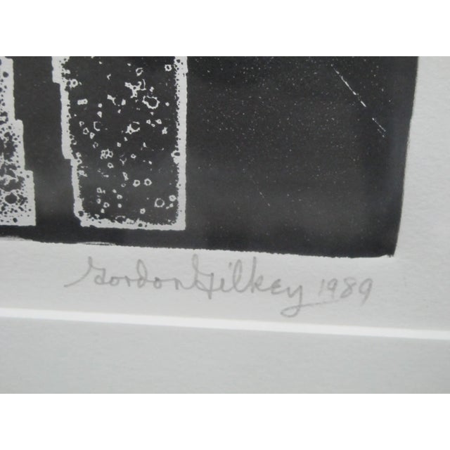 1980s Gordon Gilkey Pacific Nw Signed Artist Proof Steel Engraving Print Reaching For Sale - Image 5 of 8