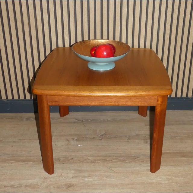 Small Teak Coffee or Side Table from Glostrup, 1960s For Sale - Image 6 of 10