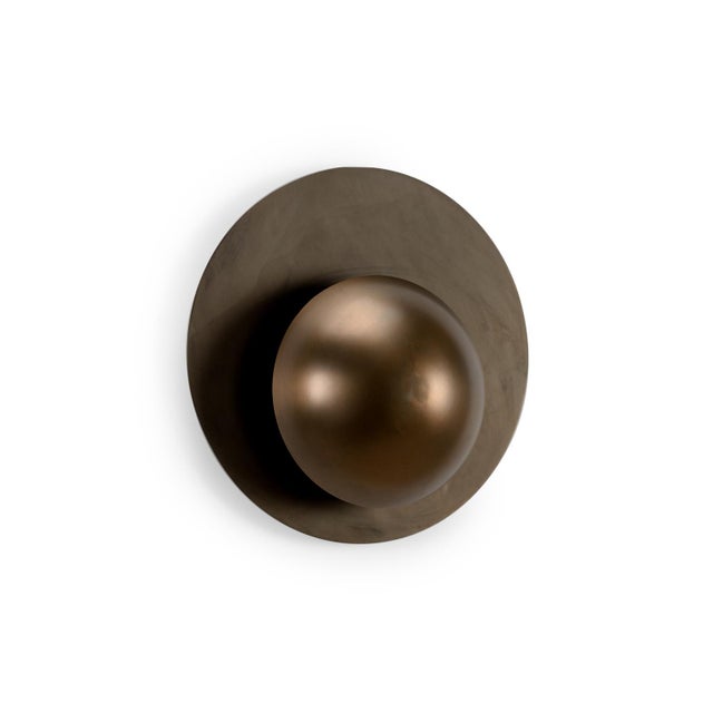 Copper And Black Electrified Wall Sconce. Clean with a dry cloth