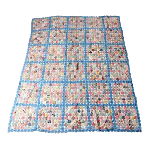 Vintage Yo-Yo Quilt