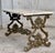 Mid 19th Century French Solid Cast Iron French Scrolling "Butterfly" Coffee Table with Marble Top For Sale - Image 4 of 18