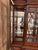 Federal Style Carved Mahogany Lighted Breakfront China Cabinet For Sale - Image 12 of 12
