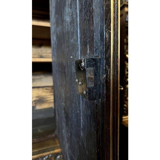 Renaissance Style Cabinet in Walnut For Sale - Image 5 of 7