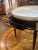 Traditional Jansen Manner Black Lacquer Side Table For Sale - Image 3 of 7