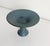Ceramic Vintage French Blue Stoneware Pedestal Bowl For Sale - Image 7 of 9