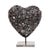 Industrial Premium Handcrafted Recycled Metal Heart Sculpture | 22" X 18" |. One of a Kind For Sale - Image 3 of 10