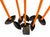 1960s 60s Artisan Made Mid Century Brutalist 8 Abstract Petals / 5 Candle Holder Danish Modern Candelabra For Sale - Image 5 of 11