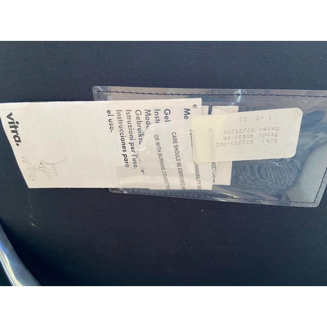 2000 Vitra Swivel Leather Chair Designed by Alberto Meda For Sale - Image 12 of 13