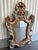 Rococo Early 20th Century Rococo Hand Carved Wooden Mirror For Sale - Image 3 of 11