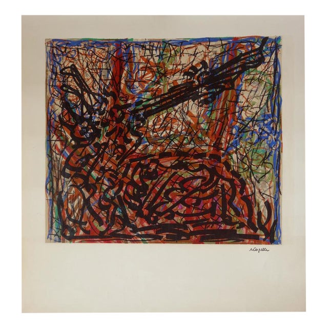 Jean-Paul Riopelle, Abstract Composition, Lithograph For Sale