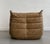 Togo leather armchair. Designed by Michel Ducaroy for Ligne Roset in the 1970s. In very good condition, reupholstered in...