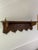Antique French Oak Wall Shelf Coat and Hat Rack For Sale - Image 16 of 18