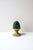 Mid-Century Modern Malachite Egg Sculpture For Sale - Image 3 of 12