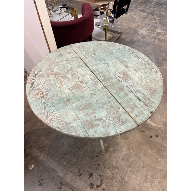 Gustavian (Swedish) Early 20th Century Swedish Tilt Top Table For Sale - Image 3 of 8