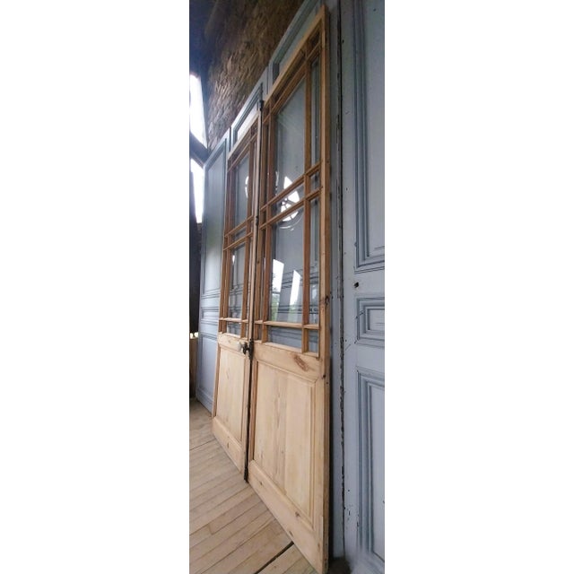 Double-Leaf Glass Doors, Set of 2 For Sale - Image 4 of 16