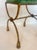 1950s Italian Hollywood Regency Rope & Tassel Gilt Metal Stool For Sale - Image 4 of 17