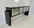 1950s Italian Sideboard in Black Lacquer and Silver Leaf, 1950s For Sale - Image 5 of 10