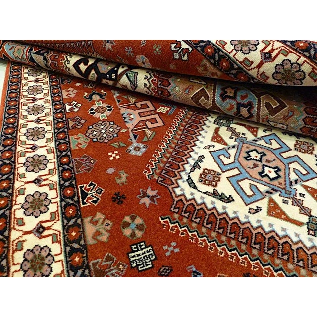 1980s Ardabil Field Pattern Rug, 1980s For Sale - Image 5 of 12