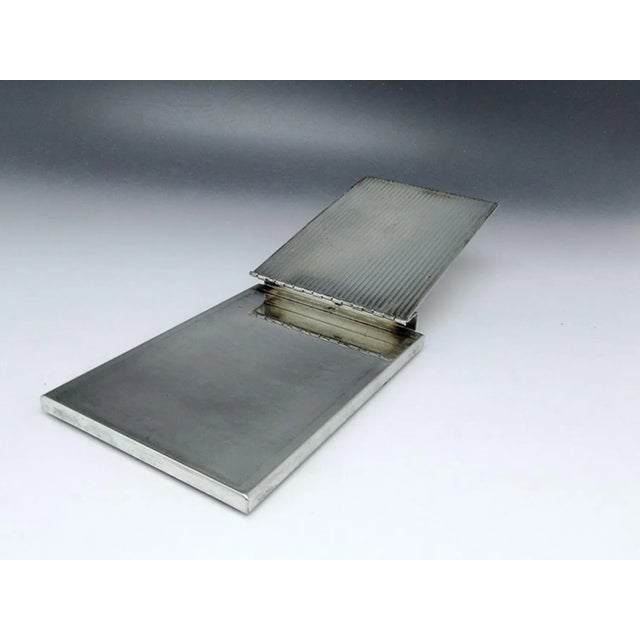 Metal German Postmodern Notepad, 1970s For Sale - Image 7 of 8